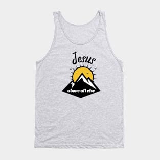 JESUS above all else Tank Top